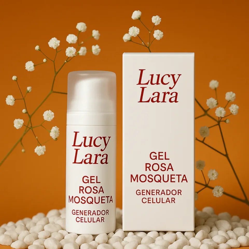 Gel Rosa Mosqueta regenerador celular Lucy Lara