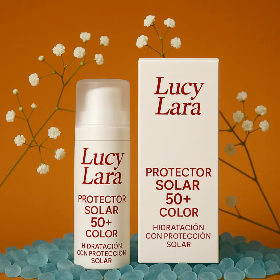 Protector solar con color Lucy Lara